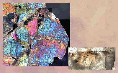 standby for alh 84001 carbonate photo