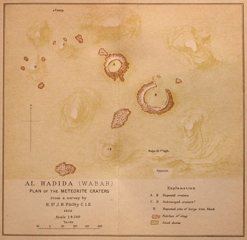 standby for wabar map photo
