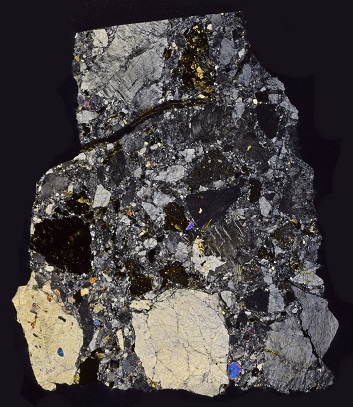 standby for cumberland falls thin section photo